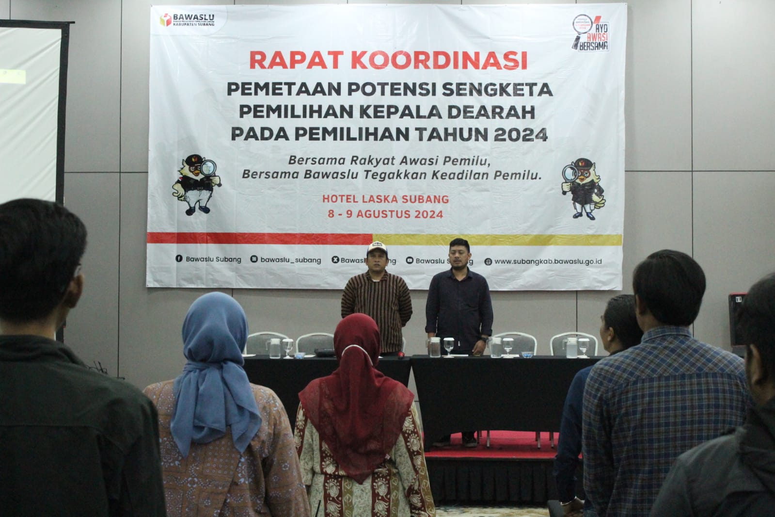 Rapat Koordinasi Pemetaan Potensi Sengketa pada Pemilihan Kepala Daerah Tahun 2024