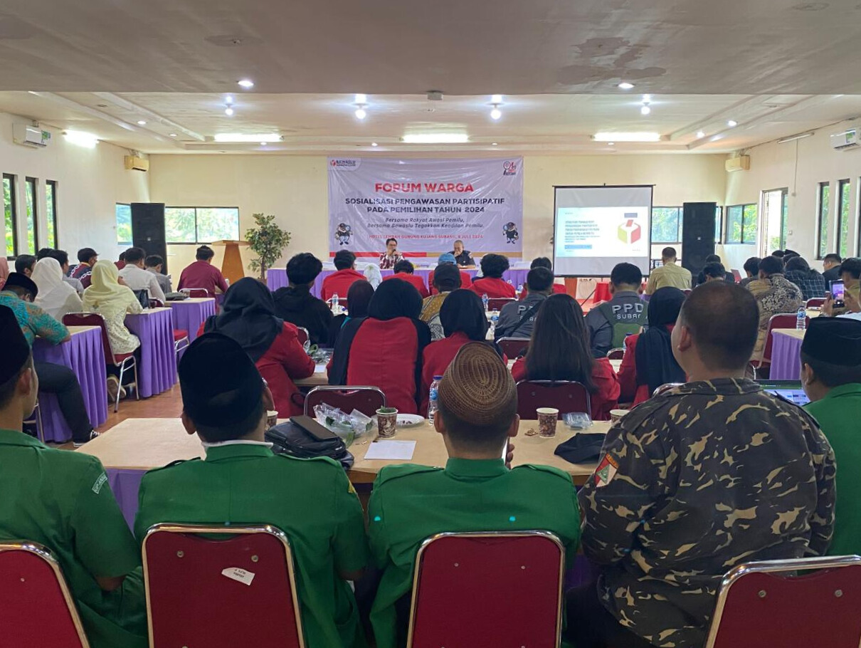 Pilkada 2024: Bawaslu Kabupaten Subang Inisiasi Forum Warga untuk Memperkuat Pengawasan Partisipatif