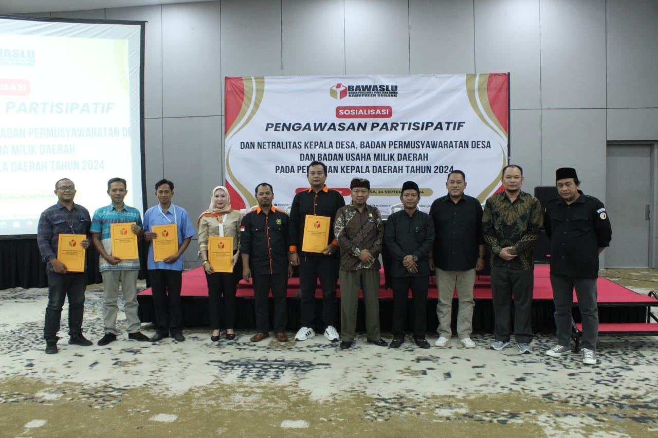 Bawaslu Kabupaten Subang Imbau Kepala Desa dan Pejabat BUMD Jaga Netralitas dalam Pemilihan Kepala Daerah 2024