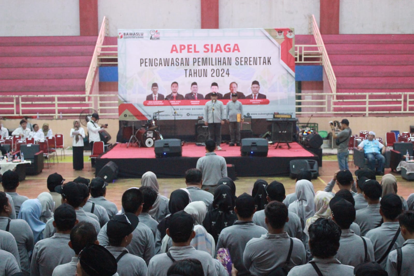 Bawaslu Kabupaten Subang Gelar Apel Siaga Pengawasan Pemilihan Serentak 2024