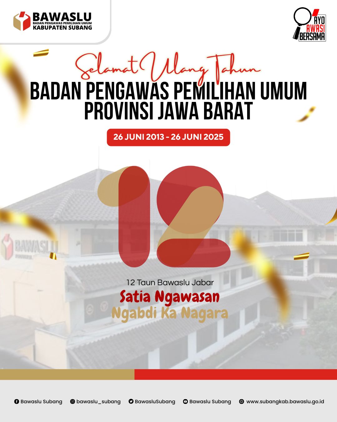 Bawaslu Kabupaten Subang