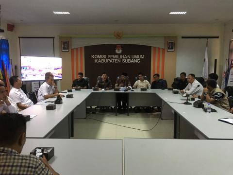 Rapat Pleno Daftar Pemilih Berkelanjutan Triwulan I 2025