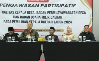 Bawaslu Kabupaten Subang Gelar Sosialisasi Pengawasan Partisipatif dan Netralitas Kepala Desa