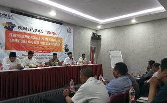 Bawaslu Kabupaten Subang Gelar Bimbingan Teknis Pembentukan Pengawas TPS serta Pengawasan Pembentukan KPPS untuk Pemilihan 2024